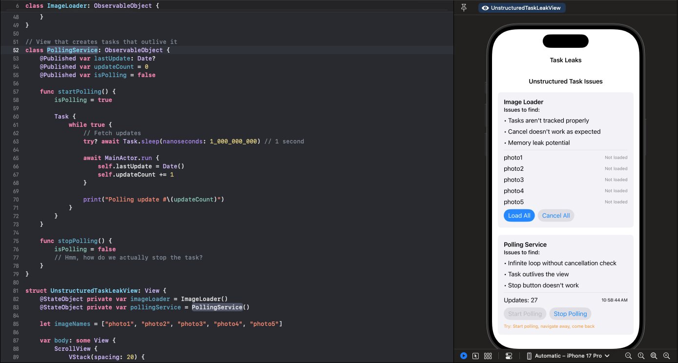 Featured image for blog post: Unstructured Task Leaks