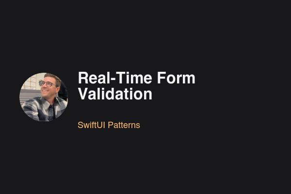Blog post: Real-Time Form Validation