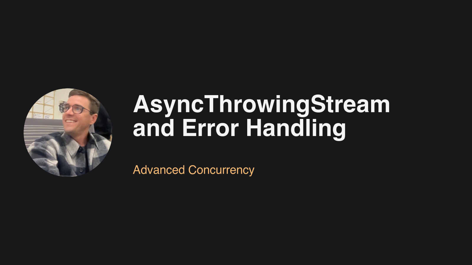 Featured image for blog post: AsyncThrowingStream and Error Handling