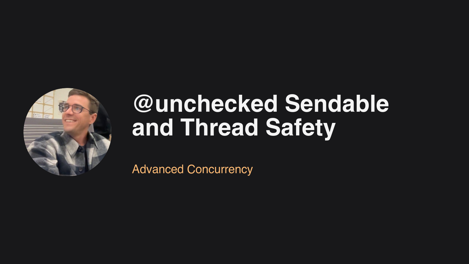 Featured image for blog post: @unchecked Sendable and Thread Safety